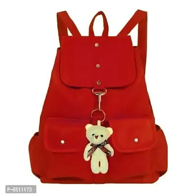 Backpack with Teddy For Girl-thumb0
