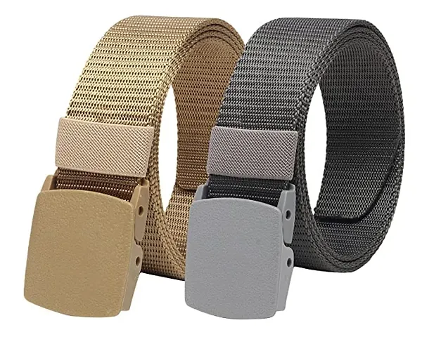 Premium Belts Designed for Durability, Comfort, and Fashion Forward Accessorizing Pack of 2 color