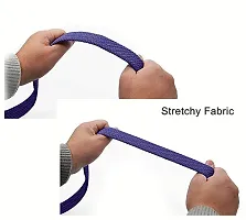 ESSTAIN Stretchable Braided Cotton Belt for Women and Men (Pack of 1) (Indigo Blue)-thumb3