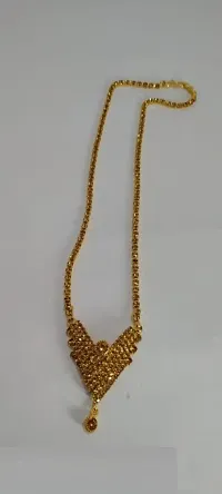 Beautiful Golden Fancy Necklace