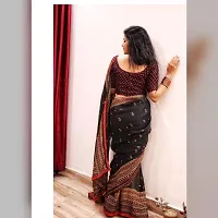 Pandadi Saree Women's Jute Silk Saree With Blouse Piece-thumb4