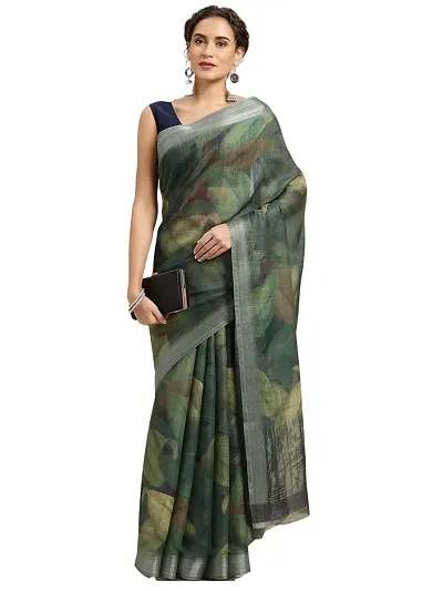 New In Linen Sarees 