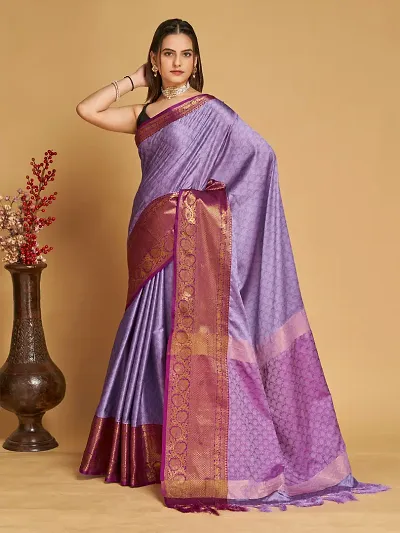 Attractive Cotton Saree with Blouse piece 