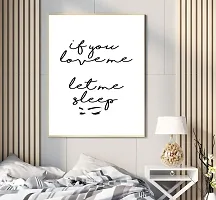 Desi Rang quote poster frame for wall decoration, decor Gift, modern motivation hanging for bed, study, living room, office, home, funny Modern inspiration simple life poste Love Sleep-thumb2