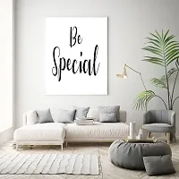 Desi Rang quote poster frame for wall decoration, Gift, modern motivation hanging for bed, study, living room, office, home, funny inspiration life Be Special design 1-thumb3