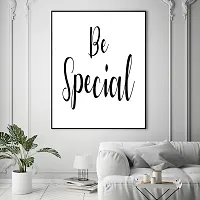 Desi Rang quote poster frame for wall decoration, Gift, modern motivation hanging for bed, study, living room, office, home, funny inspiration life Be Special design 1-thumb4