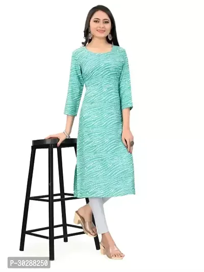 Fancy Polycotton Kurtas For Women-thumb0