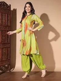 Ethnic Elegance: Stylish Kurta with Patiyala Set-thumb1