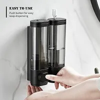 Metro Tree Abs Plastic Wall Mounted Soap Dispenser 400ml X1-thumb3