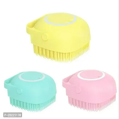 Soft Silicone Bath Body Shower Scrubber-thumb3