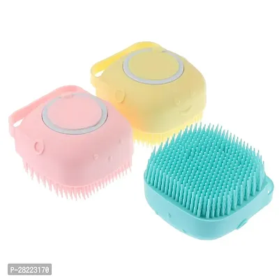 Soft Silicone Bath Body Shower Scrubber-thumb2