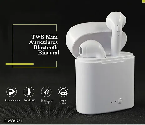 TWS Truly Wireless Bluetooth Earbud with Charging Case and Mic-thumb0