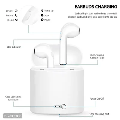 TWS Truly Wireless Bluetooth Earbud with Charging Case and Mic-thumb2