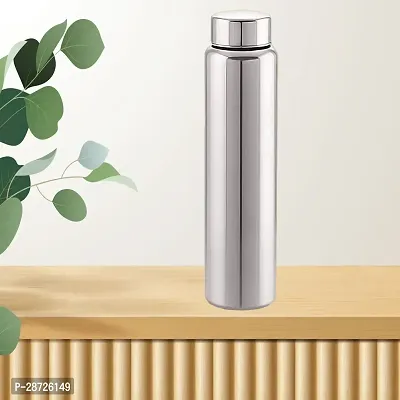 1Litre Water Bottle, Stainless Steel Fridge Water Bottle Set 1Litre (Pack of 1)-thumb0