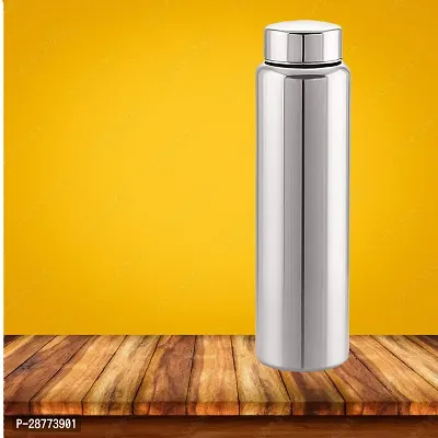 Classy Stainless Steel Water Bottle, 1ltr-thumb0