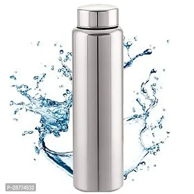 Classy Stainless Steel Water Bottle, 1ltr-thumb0