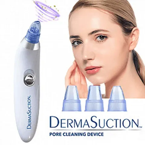 Derma Suction Machine Blackhead Vacuum Acne Cleaner Facial Cleanser System  Brush