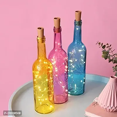 LED Wine Bottle Lights With Copper Wire Pack Of 3-thumb0