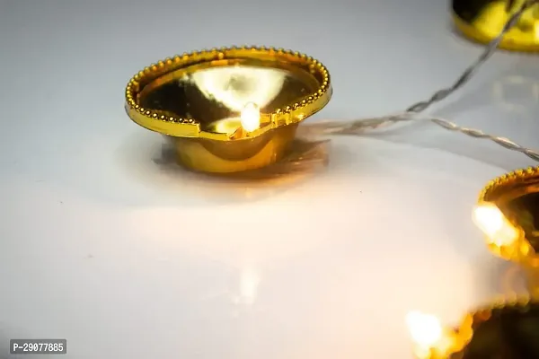 Golden Diya String Light for all festival (Plastic)-thumb2