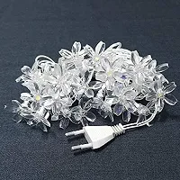 42 LED Silicone Flower String Lights Cherry Blossom-thumb2