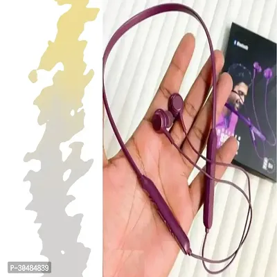 Modern Bluetooth Wireless Neckband  With Microphone-thumb0