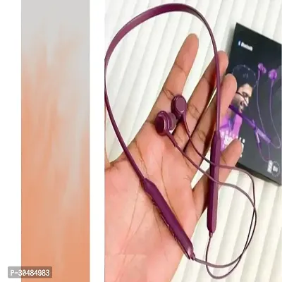 Modern Bluetooth Wireless Neckband  With Microphone-thumb0