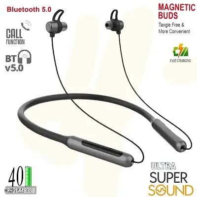 Fire-400 Pro 40 Hours Playtime Bluetooth Neckband