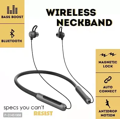 Fire-400 Pro 40 Hours Playtime Bluetooth Neckband-thumb0