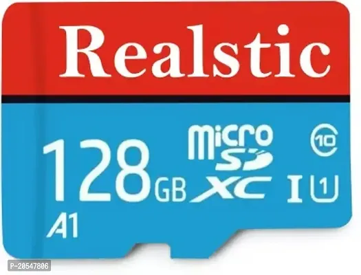 Realstic Ultra 128 GB MicroSD Card Class 10 130 MB/s Memory Card