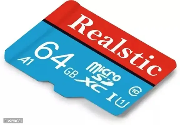Realstic Ultra high 64 GB MicroSD Card Class 10 130 MB/s Memory Card