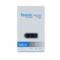 Realstic V220s 128 GB Pen Drive  (Silver)-thumb1