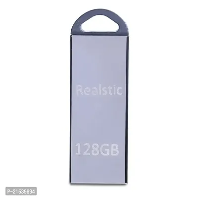 Realstic V220s 128 GB Pen Drive  (Silver)-thumb3