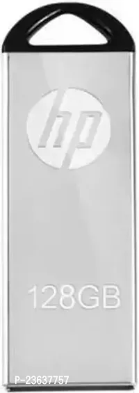 HP v220 128 GB Pen Drive  (Silver, Black)-thumb2