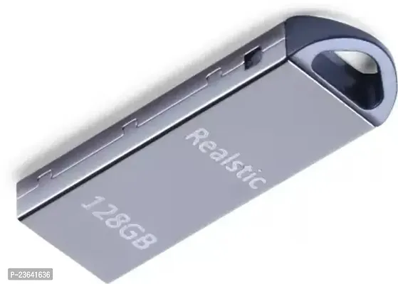 Realstic USB 220w 128 GB Pen Drive  (Silver)-thumb2