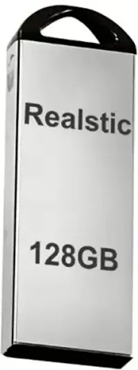 Realstic v220w high speed 128 GB Pen Drive  (Silver)-thumb1