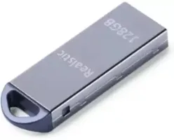 Realstic V220W high 128 GB Pen Drive  (Silver, Black)-thumb1