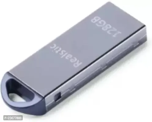 Realstic V220W high 128 GB Pen Drive  (Silver, Black)-thumb2