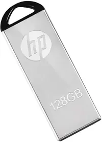 HP 128 GB Pendrive 128 GB Pen Drive  (Silver)-thumb1