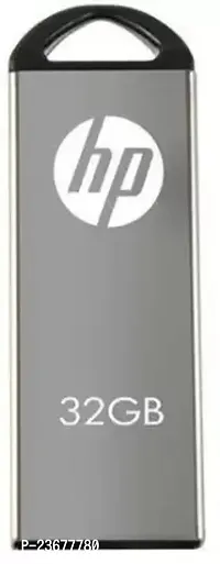 HP 2.0 v220 32 GB Pen Drive  (Grey)-thumb0