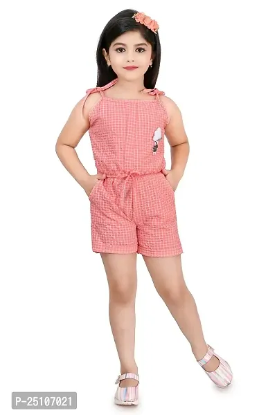 M.S Dresses Baby Girls Cotton Rompers Half jumpsuit...-thumb0