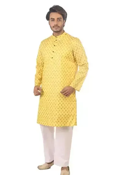 Reliable Mid Length Kurta For Men