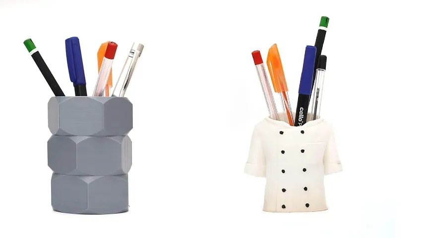 Mechanical Pen Stand Design Pen Pencil Holder Stand Pack Of 2