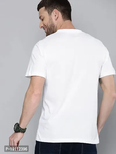 Youth Mantra Men's Cotton Printed Casual Round Neck T-Shirt (White_2XL)-thumb4