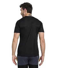 THE YOUTH MANTRA Men's Dri-Fit Polyester Round Neck Half Sleeves T-Shirt // Yoga T Shirt // Regular Fit Sports T-Shirt // Running T-Shirt // Gym T-Shirt // Regular fit (X-Large, Multicolored-4)-thumb4