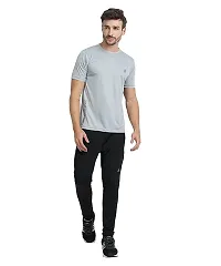 THE YOUTH MANTRA Men's Dri-Fit Polyester Round Neck Half Sleeves T-Shirt // Yoga T Shirt // Regular Fit Sports T-Shirt // Running T-Shirt // Gym T-Shirt // Regular fit (Medium, Multicolored-3)-thumb2