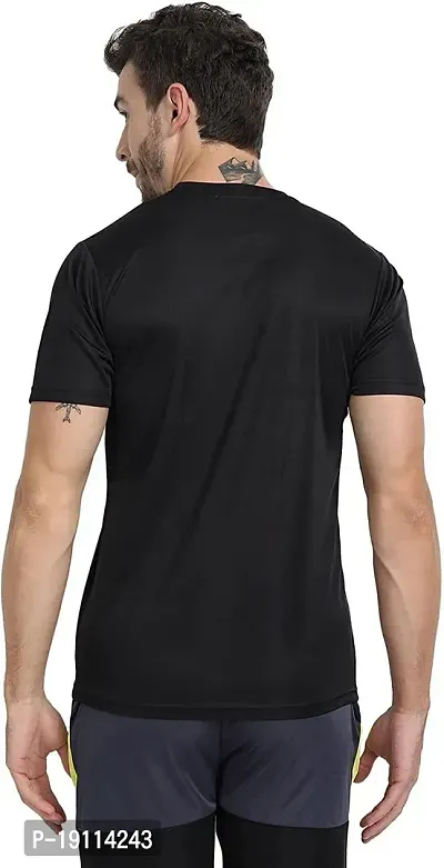 THE YOUTH MANTRA Men's Dri-Fit Round Neck T-Shirt Combo - Pack of 3-thumb5