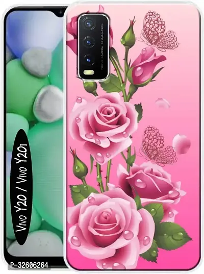 Stylish Printed Silicon Back Case Cover for Vivo Y20 Multicolor-thumb2