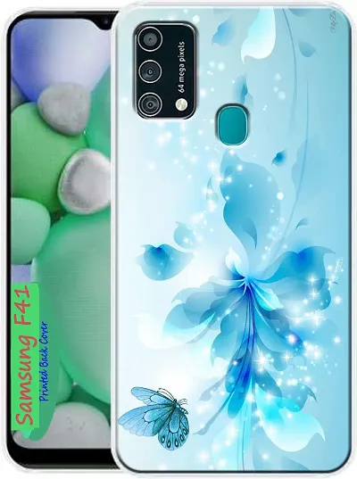 LargCiager Back Cover for Samsung F41  Samsung Galaxy F41 mobile Back Cover Multicolor Dual Protection Silicon Pack of 1