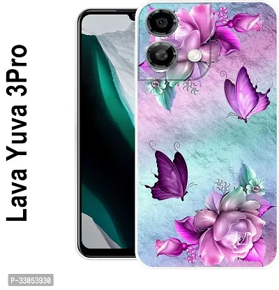 R Back Cover For Lava Yuva 3Pro Back Cover Multicolor Dual Protection Silicon