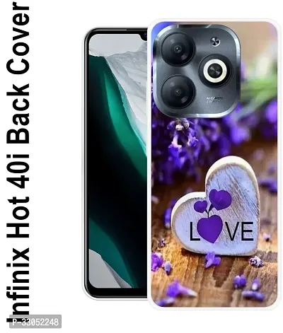 R Back Cover For Infinix Hot 40I Back Cover Multicolor Dual Protection Silicon